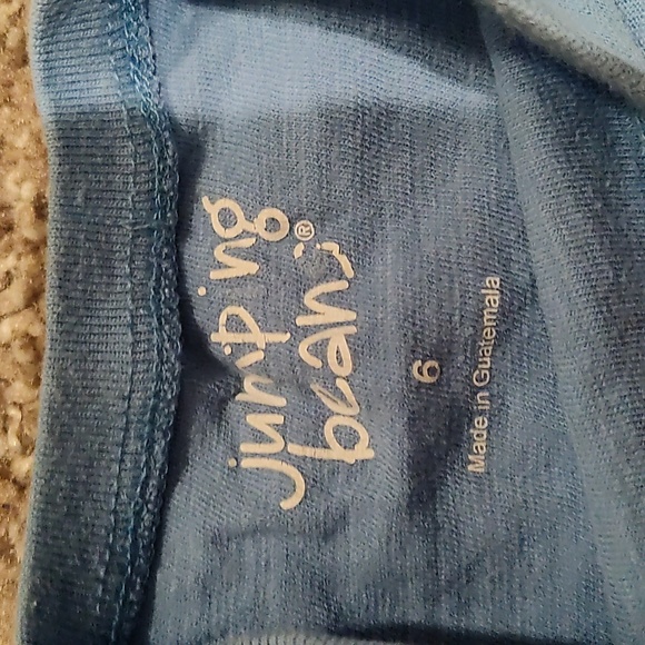 Jumping Bean Girls Blue Popsicle Graphic Tee Shirt Size 6 - Picture 2 of 5